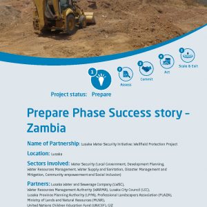 Lusaka Water Security Initiative: Wellfield Protection Project