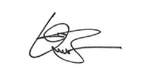 Keith Barr signature
