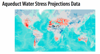 Aqueduct Water Stress Projections Data Logo