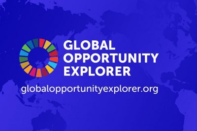 global opportunity explorer sdg