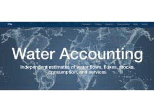 Text: Water Accounting - Independent estimates of water flows, fluxes, stocks, consumption, and services