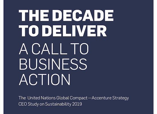 The Decade to Deliver: A Call to Business Action (2019) - CEO Water Mandate
