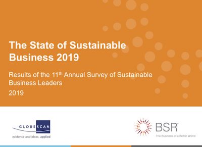 State of Sustainable Business 2019