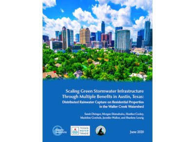 Scaling Green Stormwater Infrastructure Through Multiple Benefits in Austin Texas