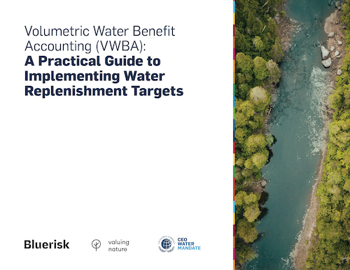Volumetric Water Benefit Accounting Report