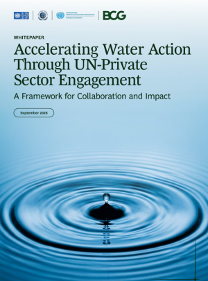 White Paper - Accelerating Water Action Through UN-Private Sector Engagement